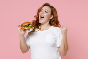 Disordered Eating and Eating Disorders. Woman overcomes eating disorder and disordered eating with Doherty Nutrition