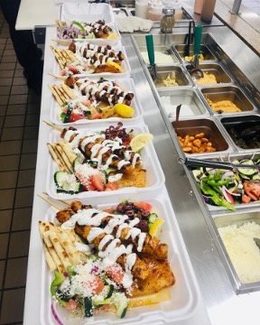 Greek Food from Apolis Greek near the Lisle Illinois Office of Doherty Nutrition