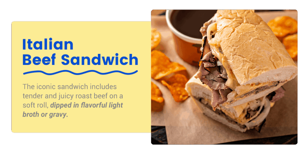 Italian Beef Sandwich